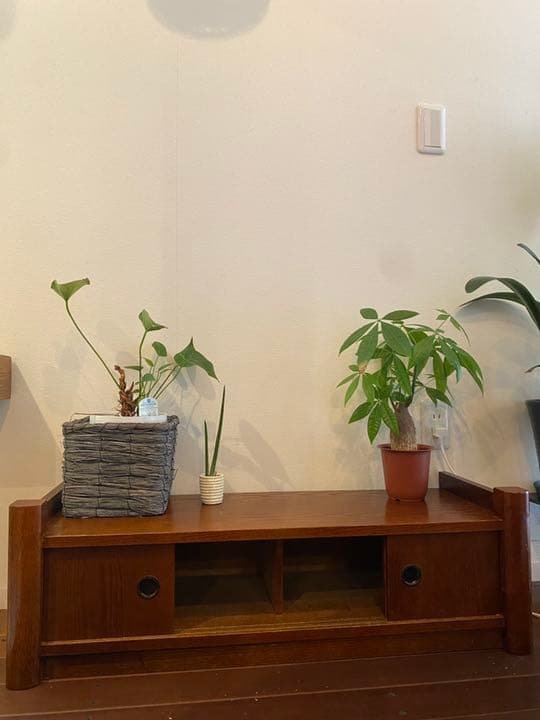 美品　和モダン　北欧　テレビボード　花台　飾り棚　ローチェスト　古民家　置床