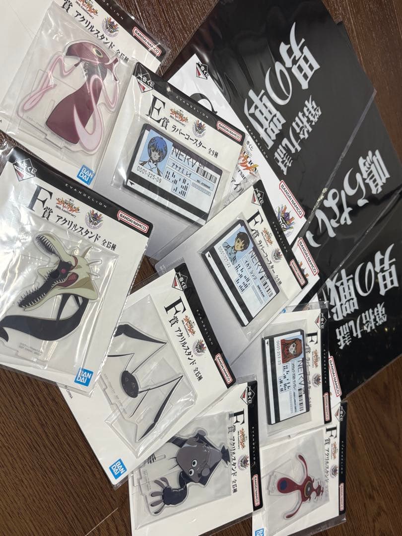 新世紀エヴァンゲリオン　一番くじ ラストワン A賞　E賞 F賞 G賞　セット