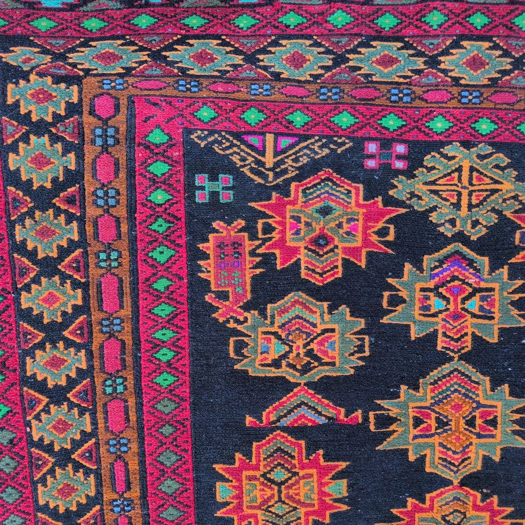 88x130cmキリム(1-13)カーペット・玄関マット・ギャッベ・じゅうたん