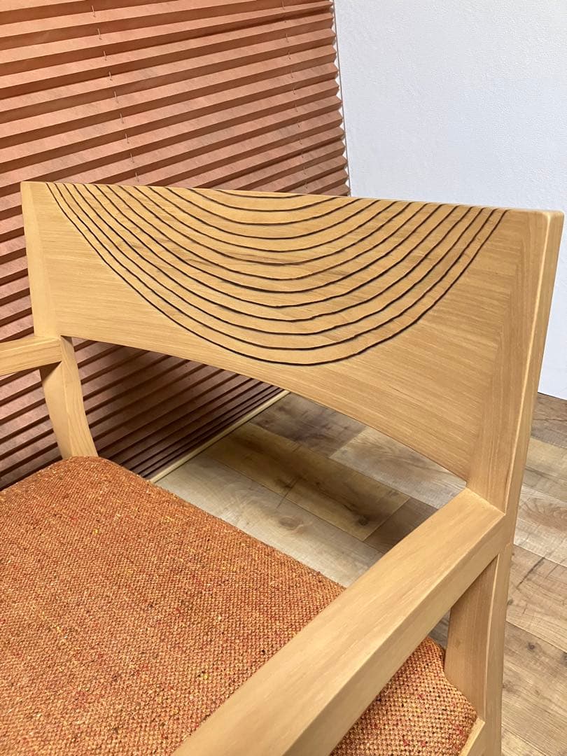 ねこにゃん様 カンディハウス/CONDEHOUSE ストライプ　アームチェア