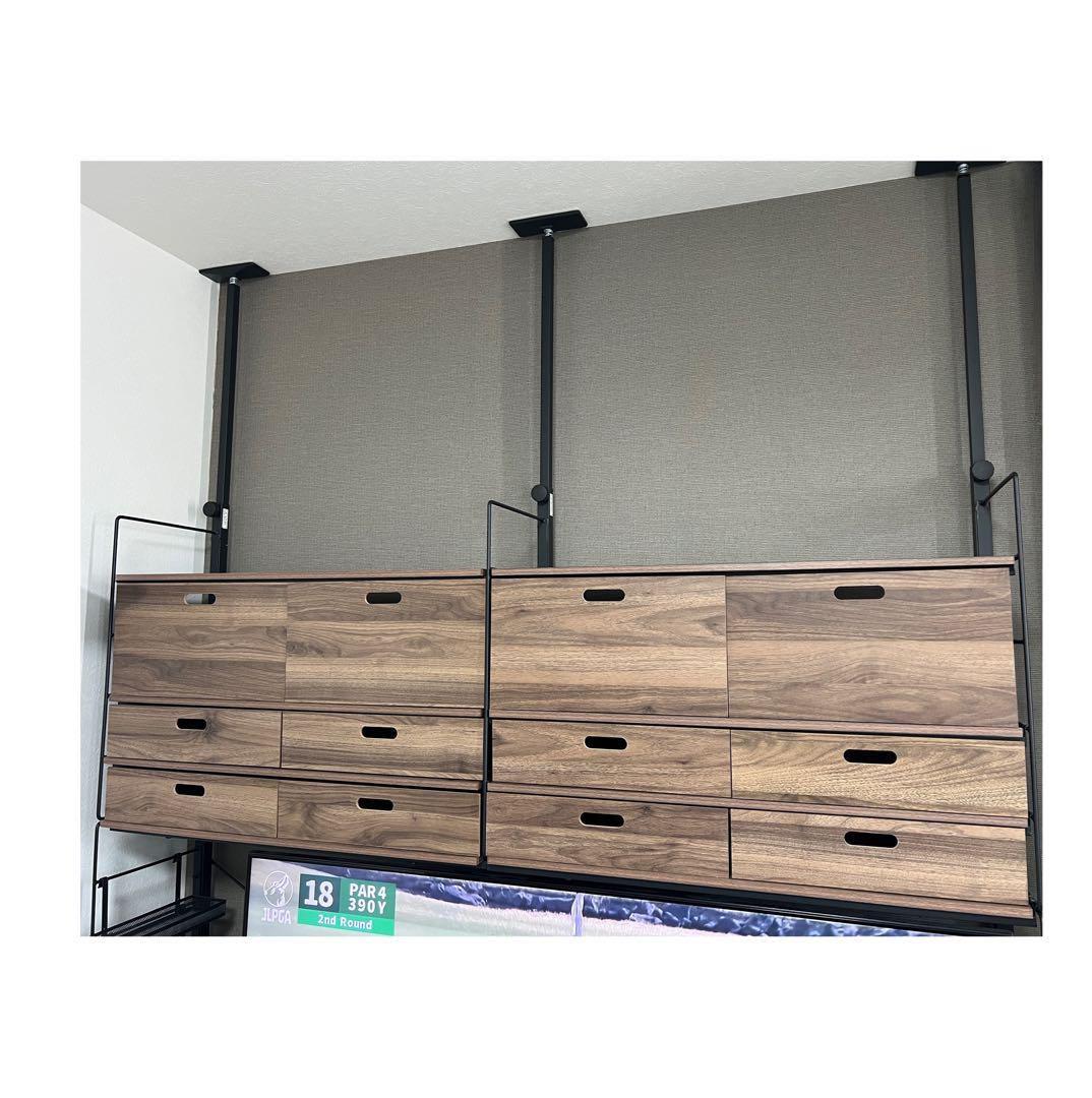 【ちえ老】ニトリ Nポルダ+引き出しトレーボックス【①】