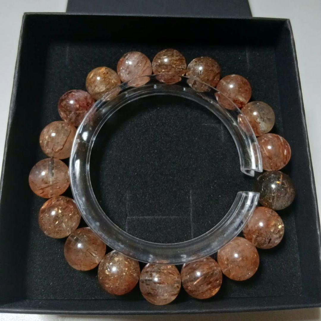 ゴールデンブラックスーパーセブン　パワーストーンブレスレット