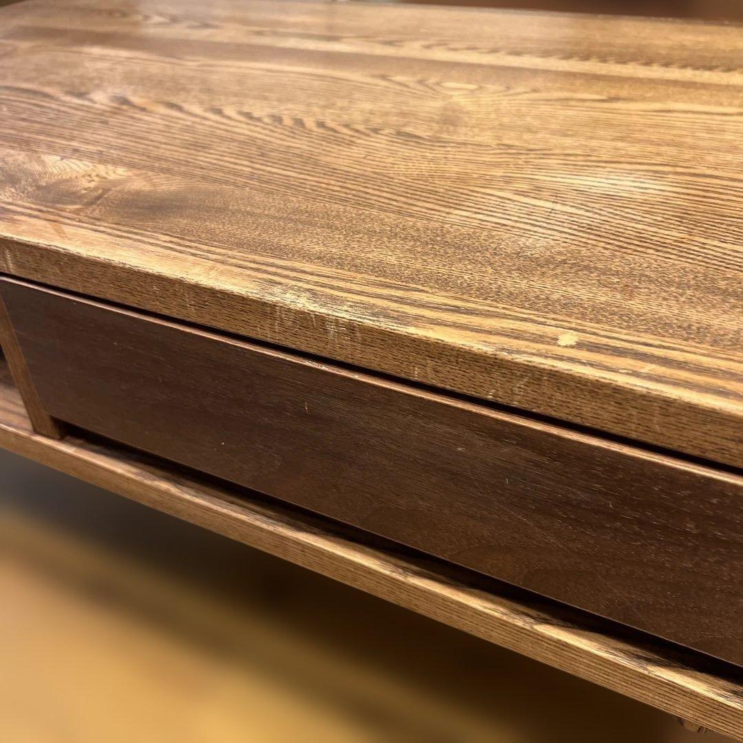 ACTUS ローテーブル シンフォニー　ウォールナット