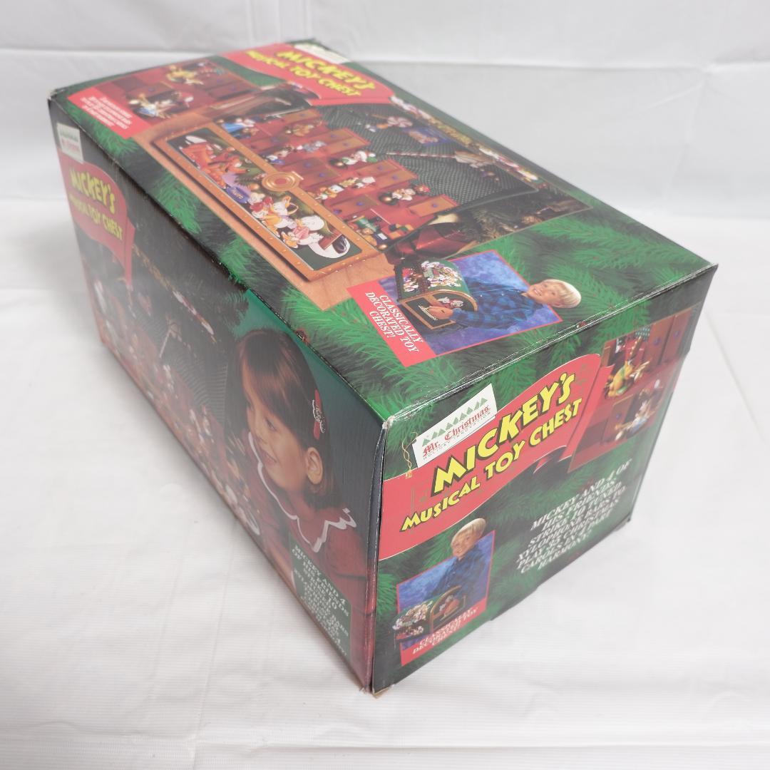 良品 ディズニー ミッキー ミュージカルトイチェスト Mr.Christmas