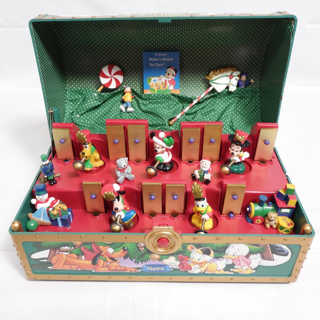 良品 ディズニー ミッキー ミュージカルトイチェスト Mr.Christmas