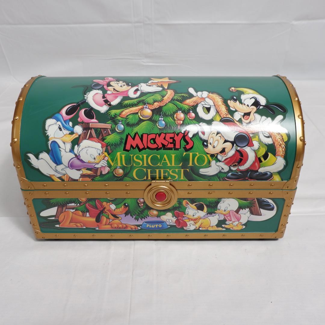 良品 ディズニー ミッキー ミュージカルトイチェスト Mr.Christmas