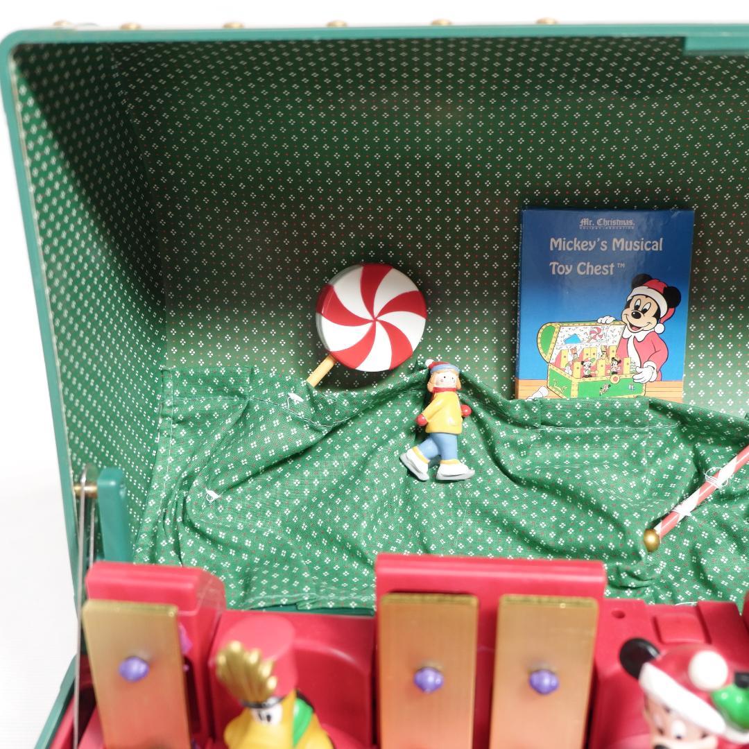 良品 ディズニー ミッキー ミュージカルトイチェスト Mr.Christmas