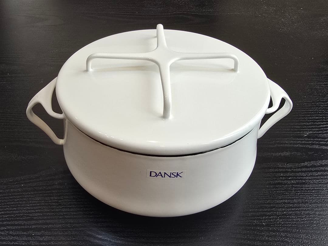【新品未使用】DANSK Købenstyle両手鍋 白 18cmダンスク