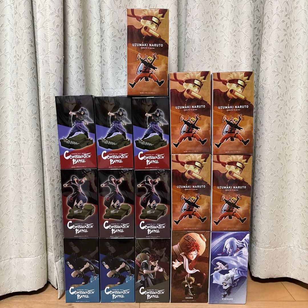 NARUTO プライズフィギュア　16個セット