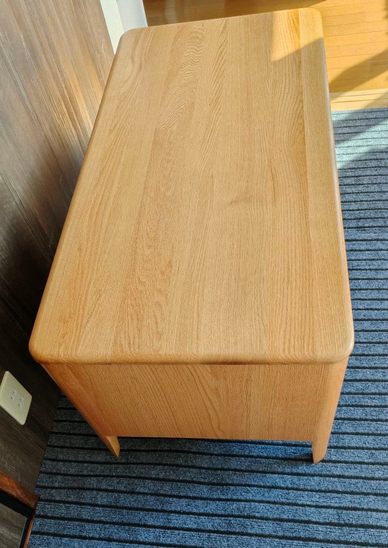 取引のみ！ローテーブル センターテーブル 北米産オーク無垢材 組み立て不要