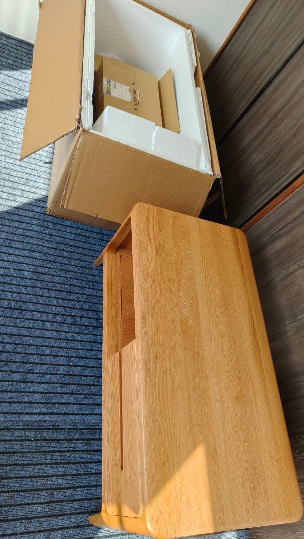 取引のみ！ローテーブル センターテーブル 北米産オーク無垢材 組み立て不要