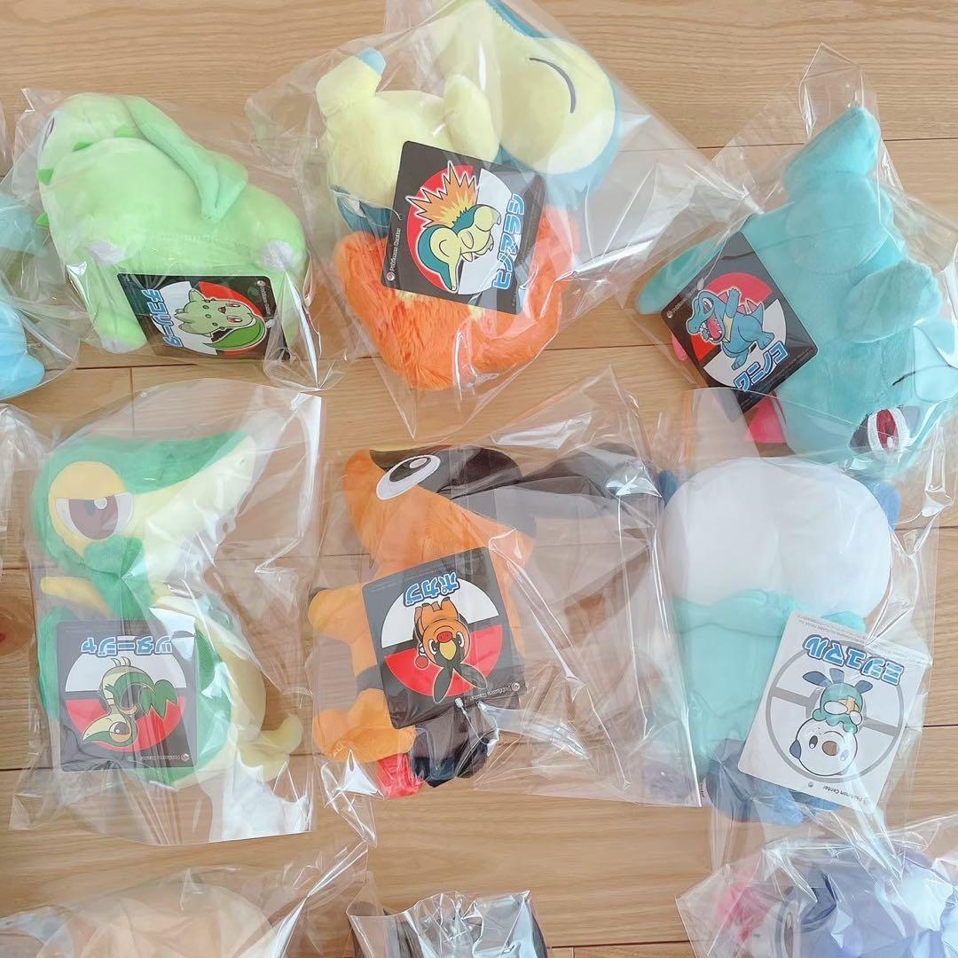 ポケモンセンター　オリジナル　御三家　ぬいぐるみ　セット