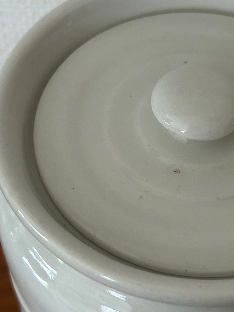 イギリス アンティーク キャニスター ジャー barley 陶器 キッチンジャー