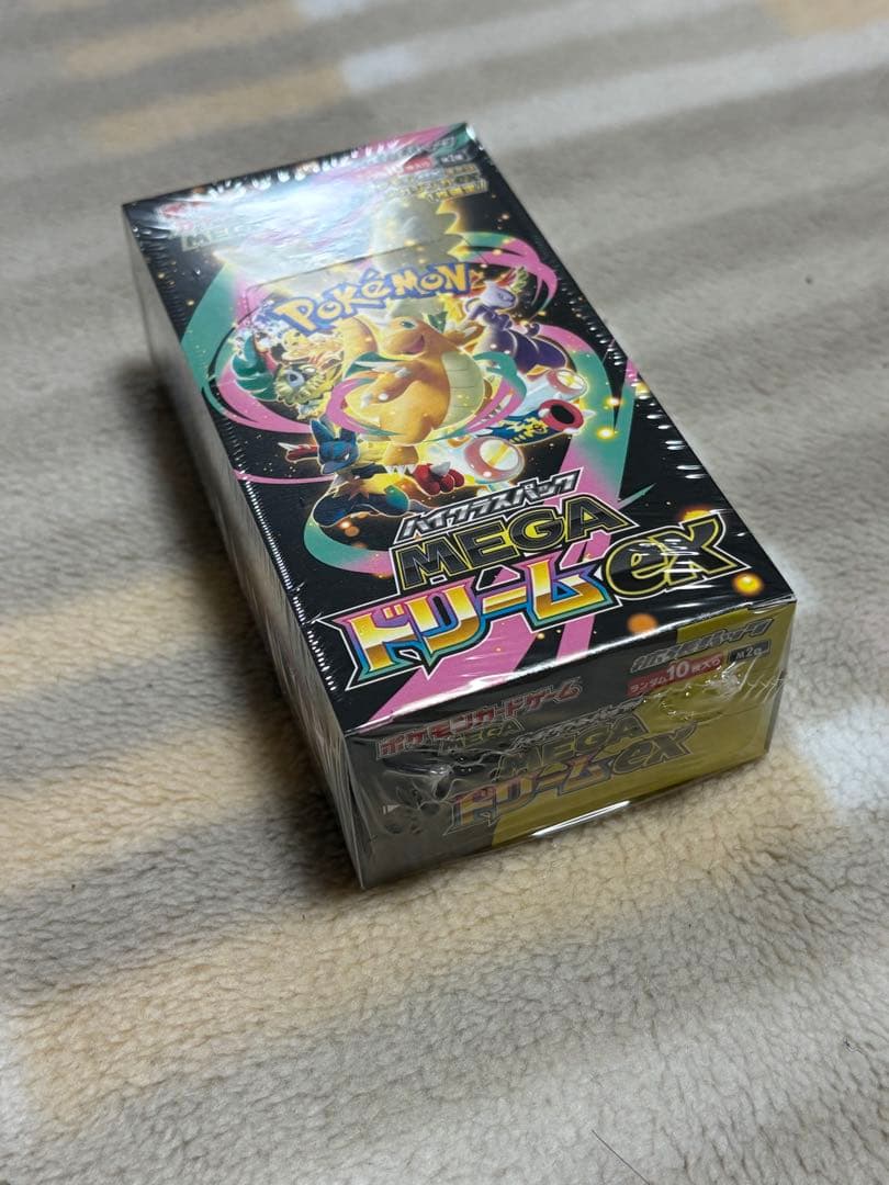 ポケモンカードMEGA MEGAドリームex シュリンク付き