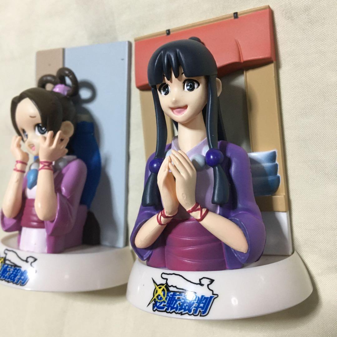 送料込み 逆転裁判 マグステージ 綾里真宵 綾里春美 胸像 フィギュア