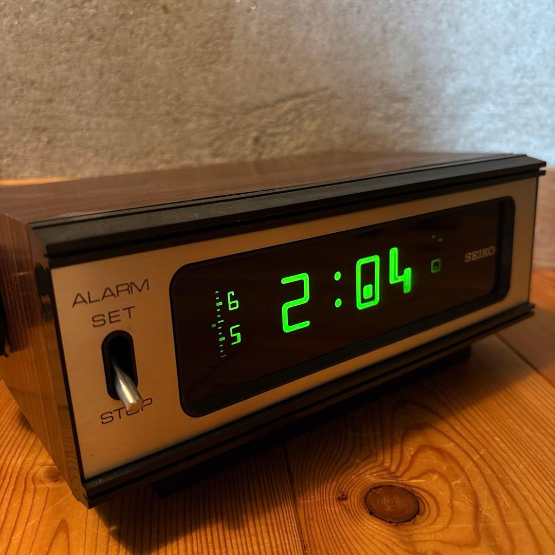70年代 セイコ DL406 パタパタ時計 デジタルクロック スペースエイジ