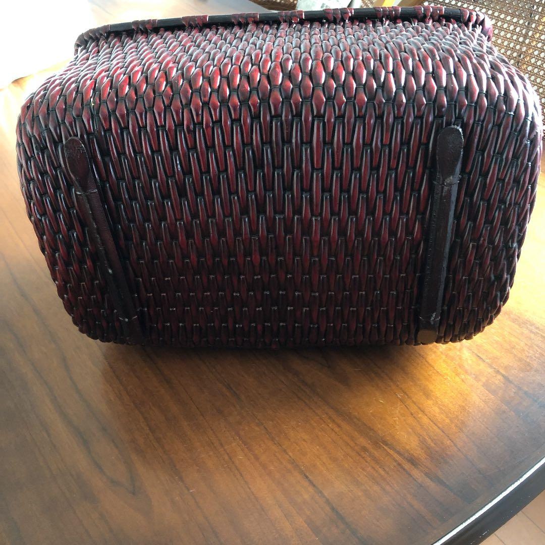 編み籠　バスケット