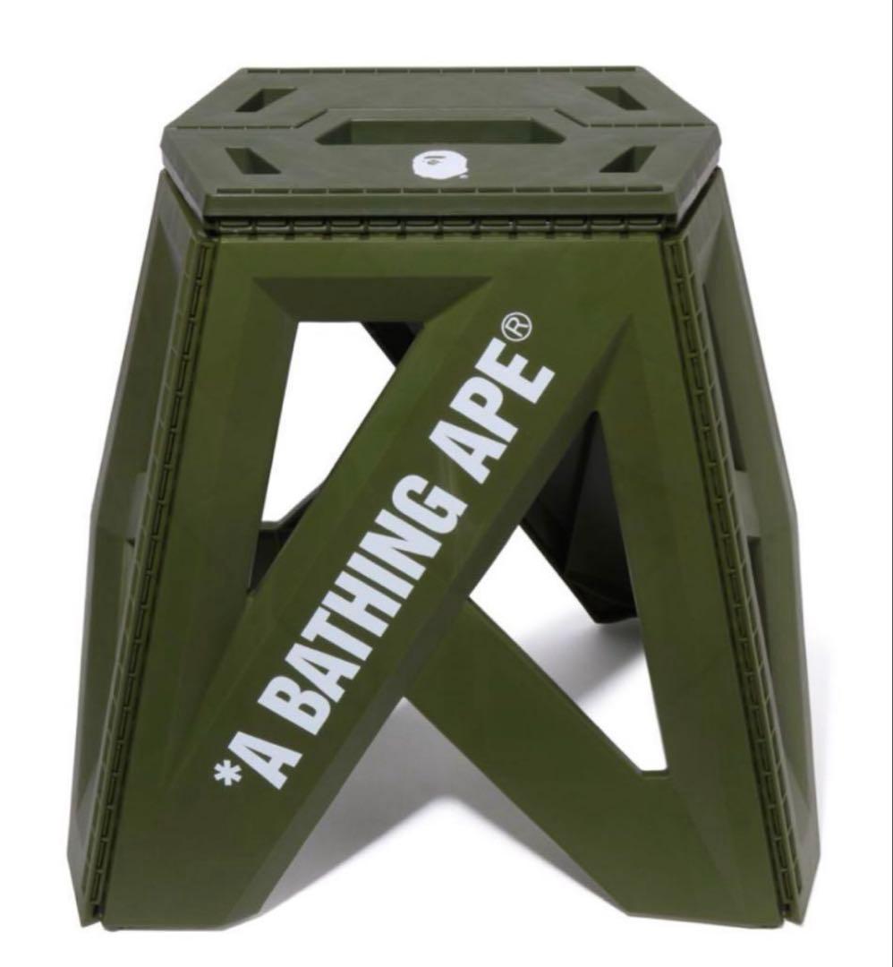 A BATHING APE FOLDING STOOL 折りたたみスツール