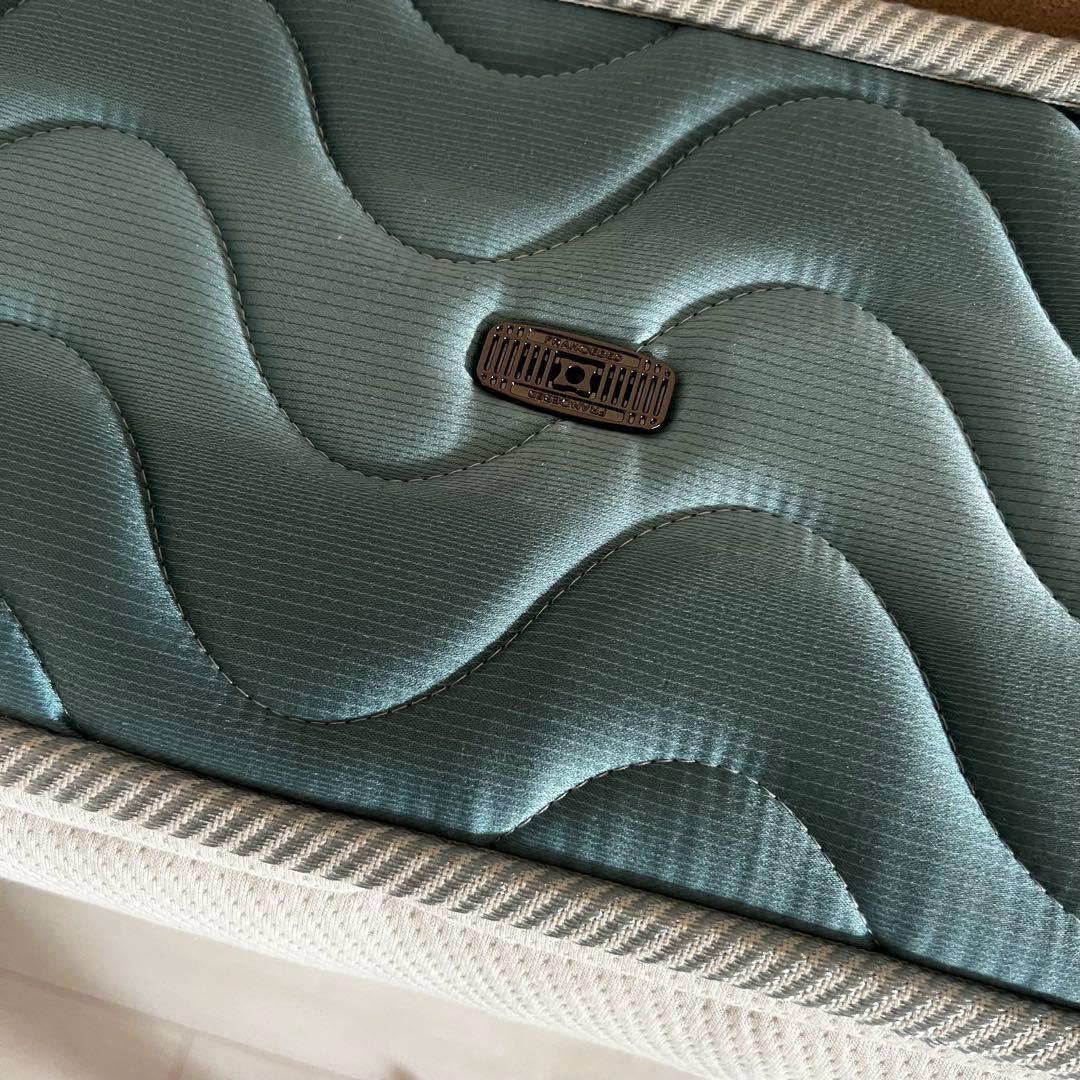 フランスベッド★AGliza シングルスプリングマットレス ホワイト