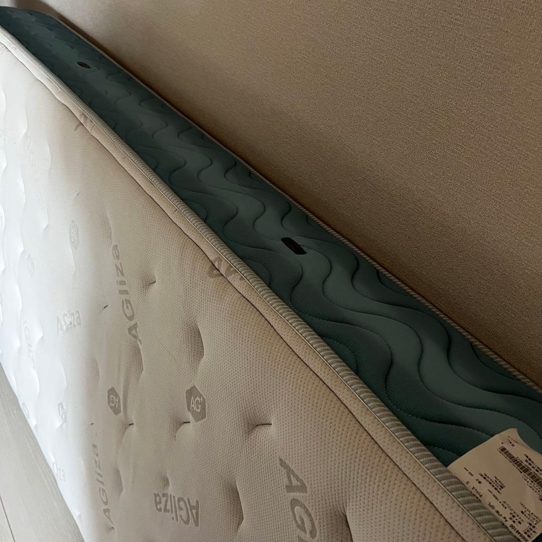 フランスベッド★AGliza シングルスプリングマットレス ホワイト