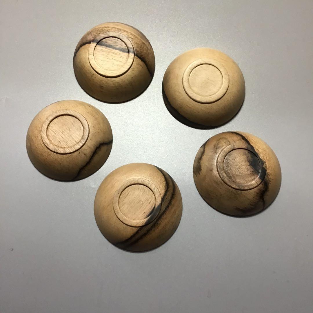 黒柿造り　小鉢　小皿