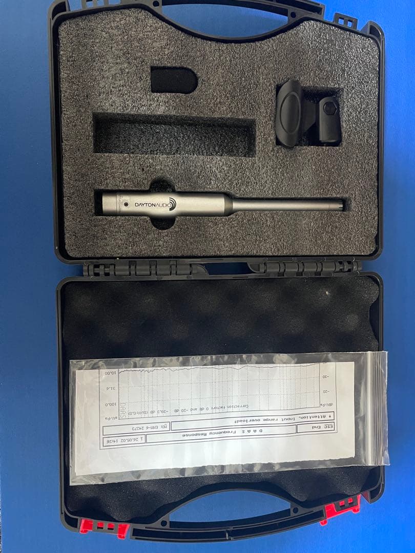 dayton audio EMM-6 コンデンサーマイク