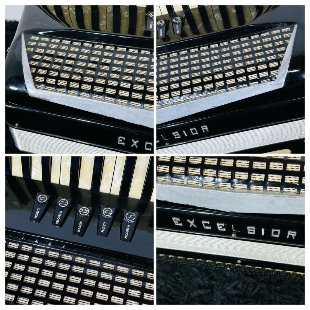 エキセルシァー No.400 アコーディオン 41鍵 120ベース 蛇腹楽器