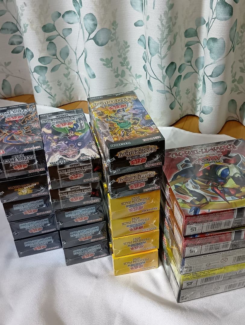 d*9様 遊戯王OCG ブースターパックセット まとめ売り 21箱 トレカ 遊戯