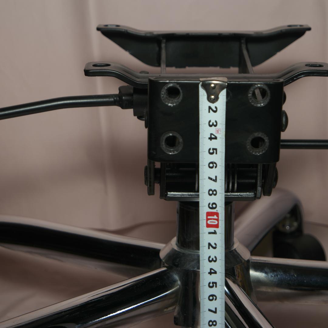 ニトリ オフィスチェア脚 背もたれの高さと角度を調整可能 | 椅子の5つの光線