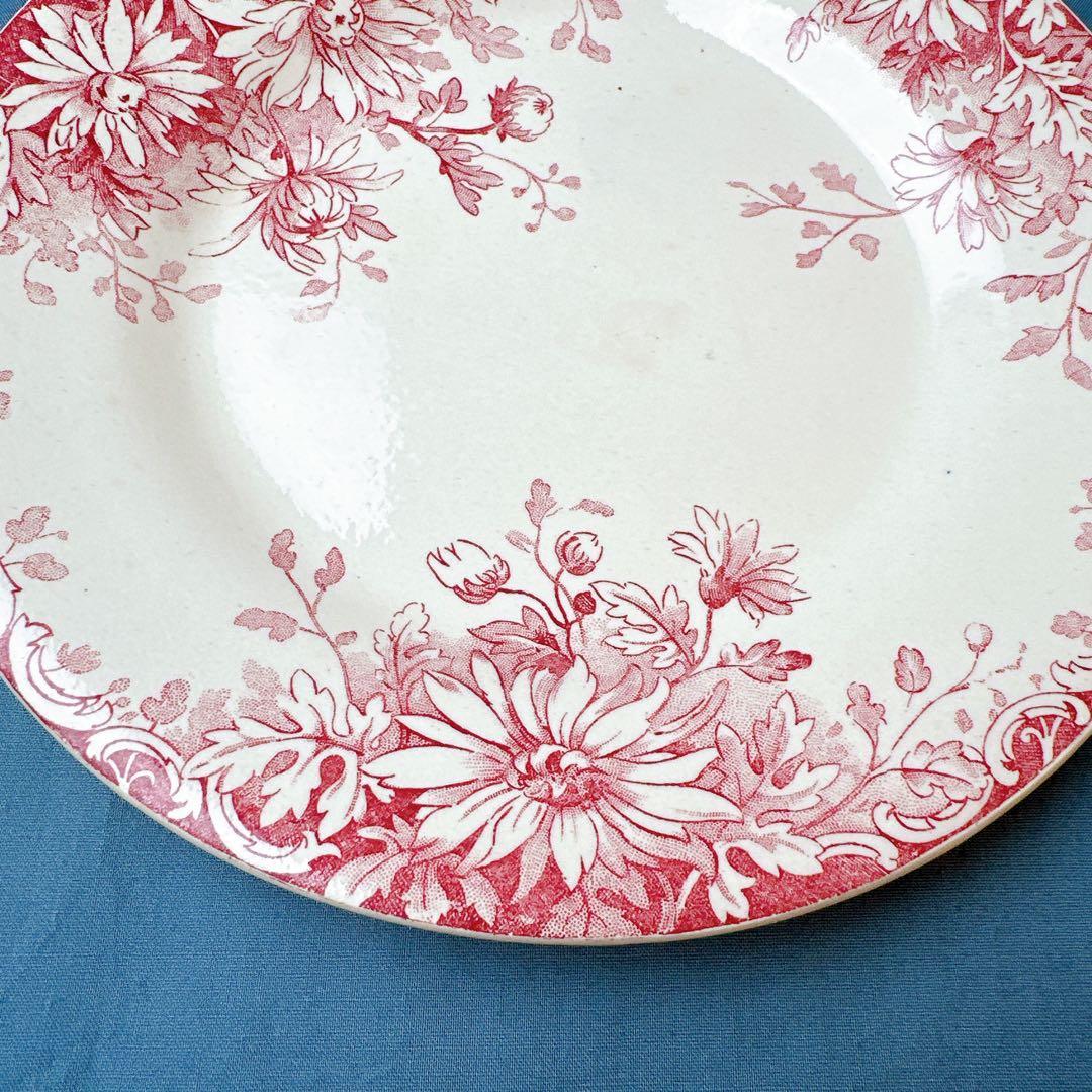 フランス ジアン FLEURS D'AUTOMNE 秋の花 赤 - メルカリ