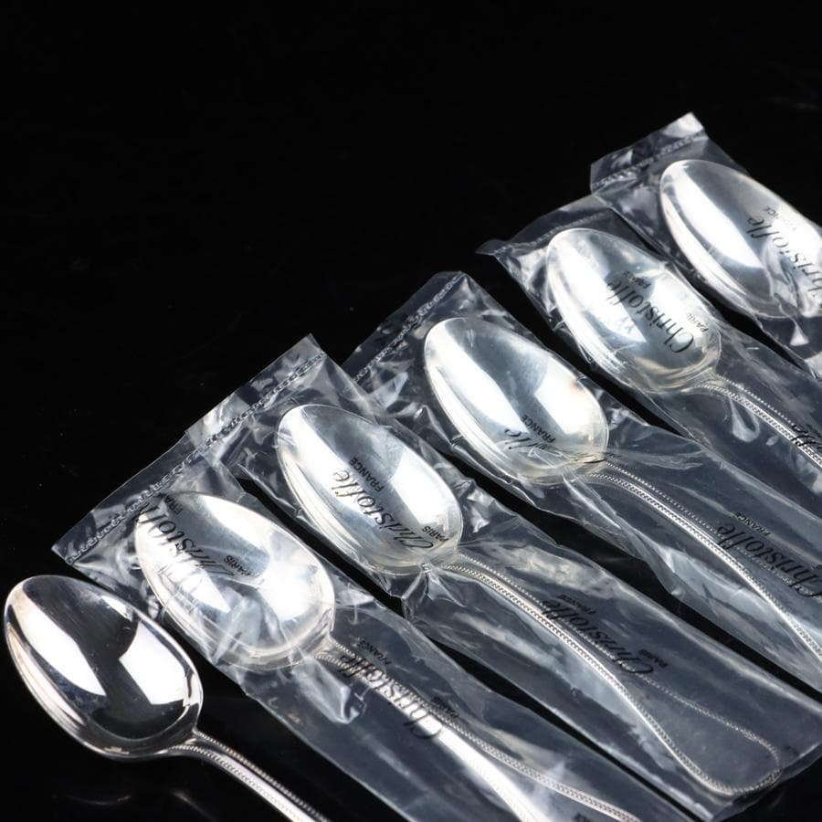 Y2798-6 クリストフル パール ティースプーン 6本セット