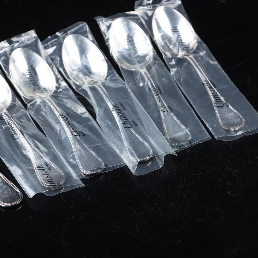 Y2798-6 クリストフル パール ティースプーン 6本セット