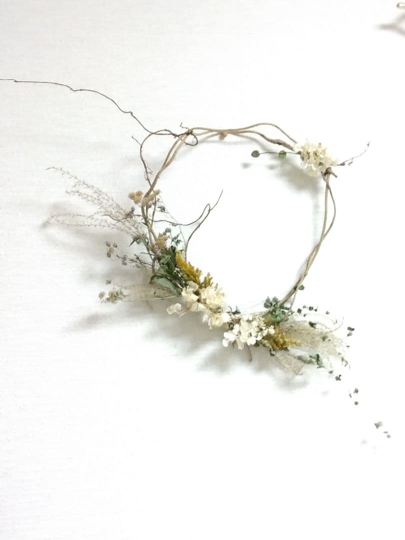 Lake & Sea 山野草のドライフラワー壁掛けドライフラワースワッグ山野草リ