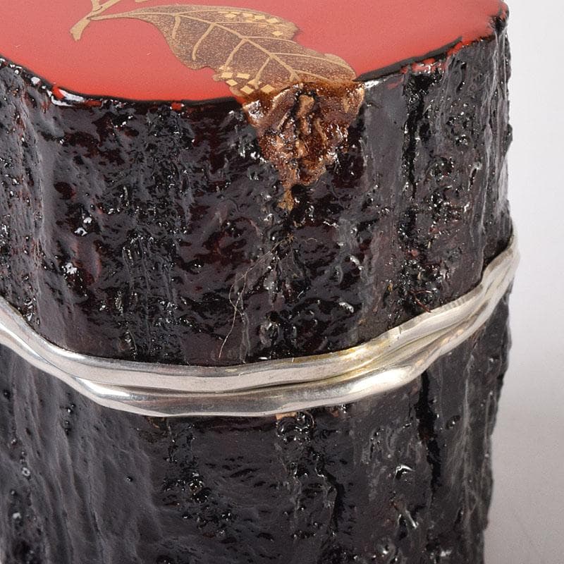 茶道具 中村宗悦作 玄々斎好 金蒔絵 筆柿香合 共布共箱 V 7088 - メルカリ