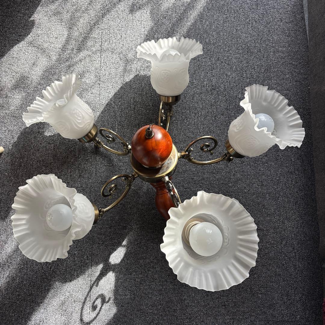 シャンデリア5灯