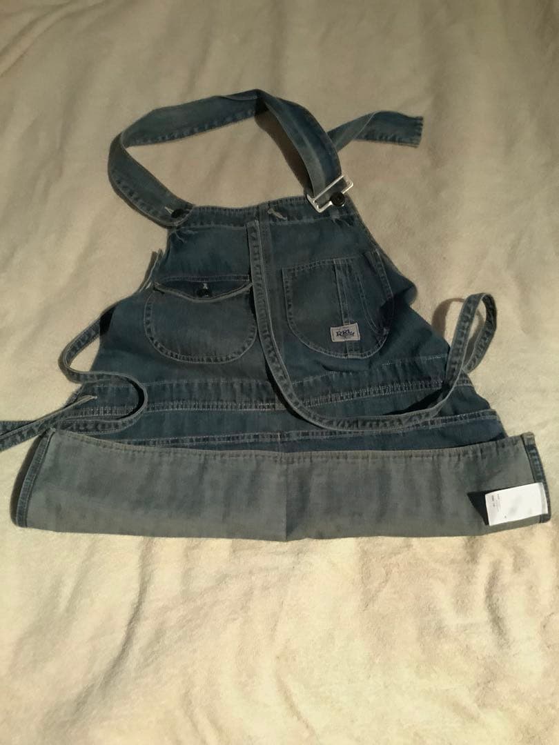RRL ダブルアールエル デニム エプロン インディゴ　美品