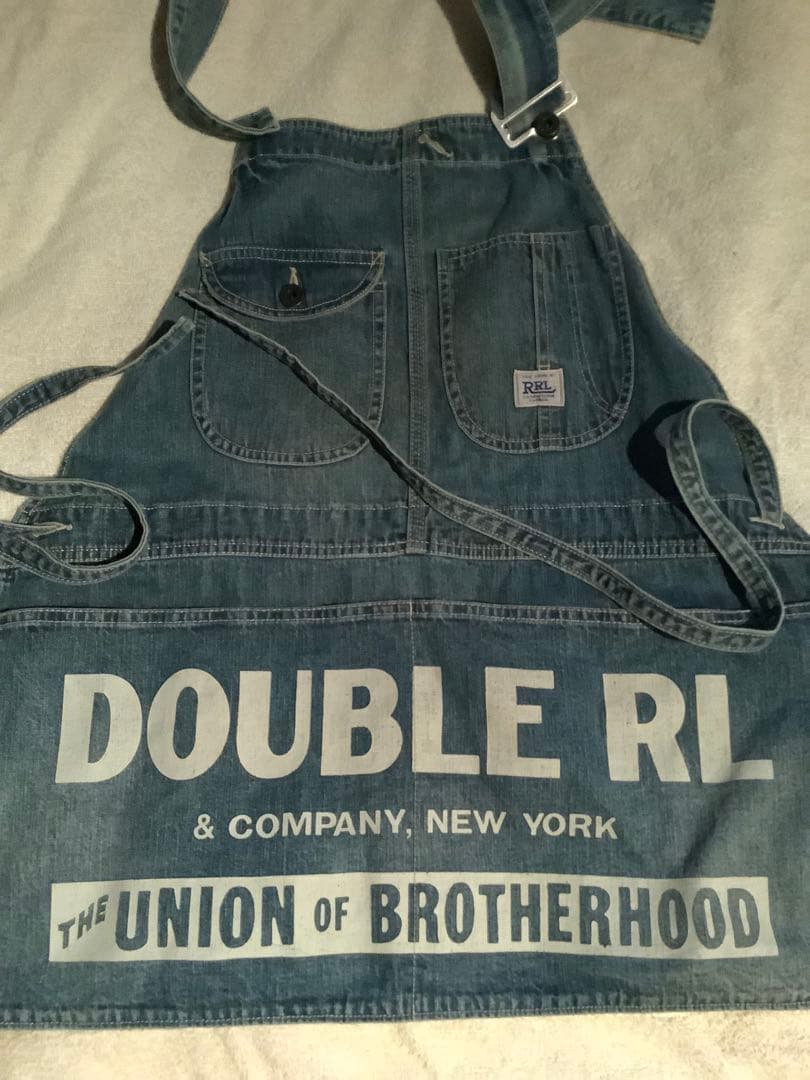 RRL ダブルアールエル デニム エプロン インディゴ　美品