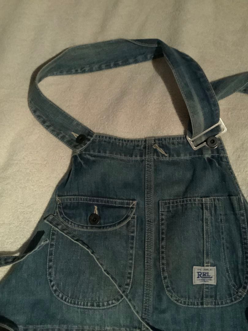 RRL ダブルアールエル デニム エプロン インディゴ　美品