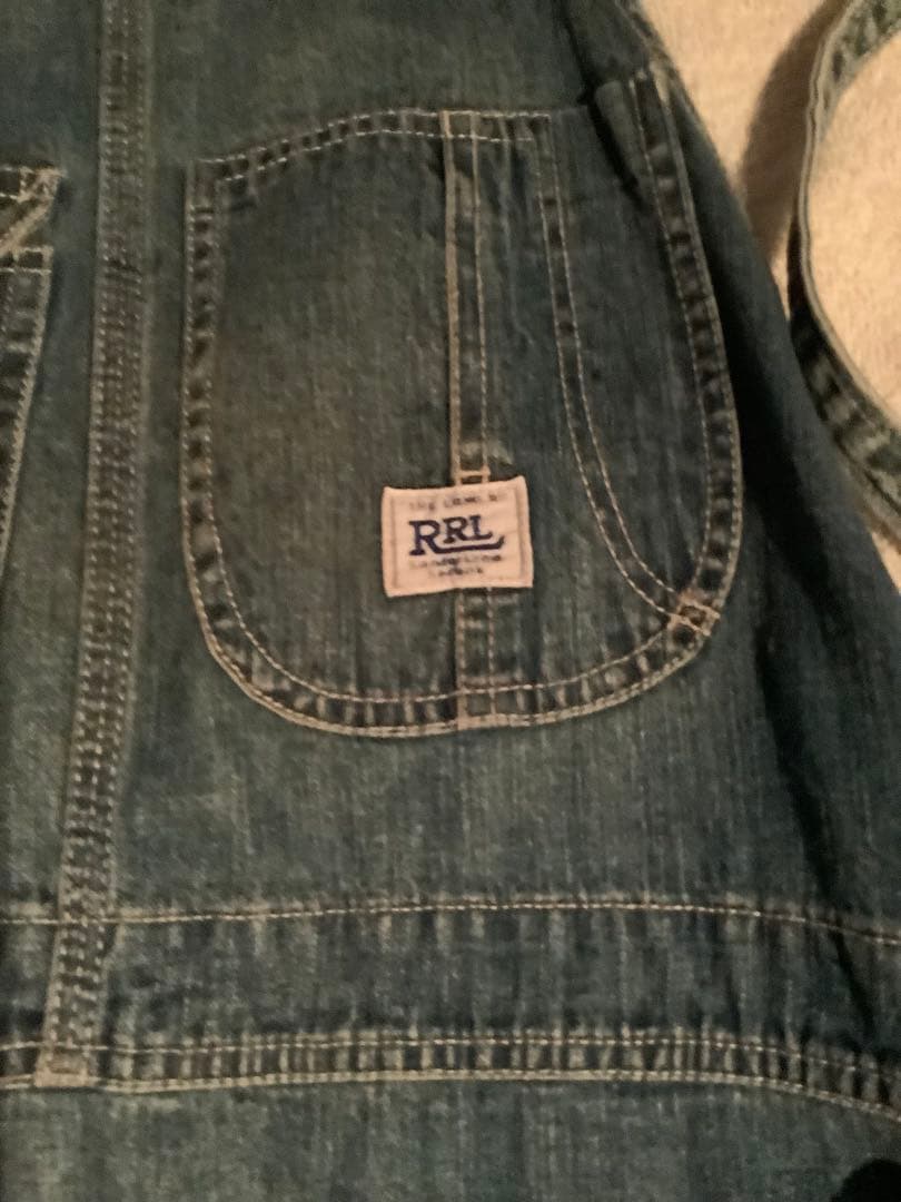 RRL ダブルアールエル デニム エプロン インディゴ　美品