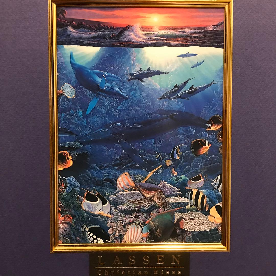 即日発送》ラッセン絵画(Christian Riese Lassen) - メルカリ