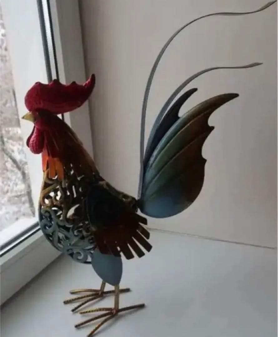 SALEです！再入荷！インテリア置物　雑貨　ショップオフィス　店舗装飾　ニワトリ