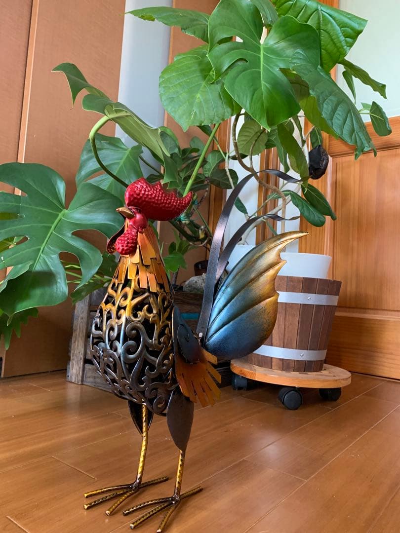 SALEです！再入荷！インテリア置物　雑貨　ショップオフィス　店舗装飾　ニワトリ