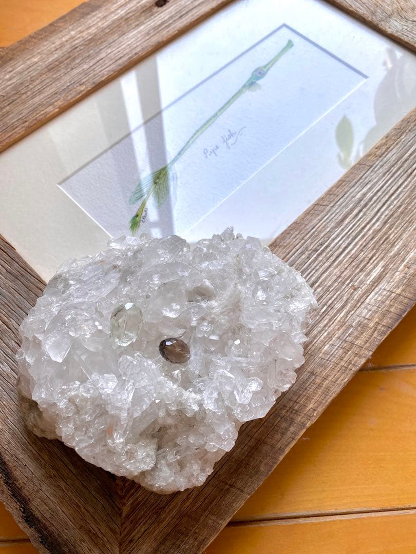 ソーダライト＊天然石マクラメネックレス/ヒーラーの作るお守りアクセサリー