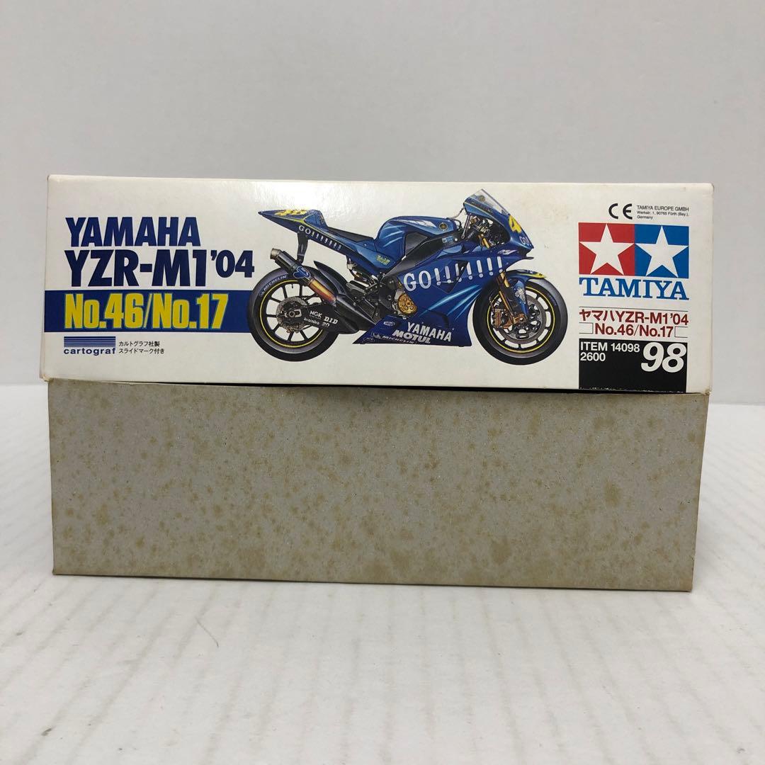 タミヤ 1/12 ヤマハ YZR-M1'04 NO.46/NO.17