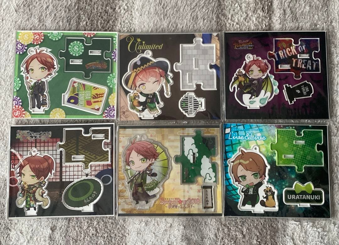 浦島坂田船 うらたぬき アクリルスタンド まとめ売り - メルカリ