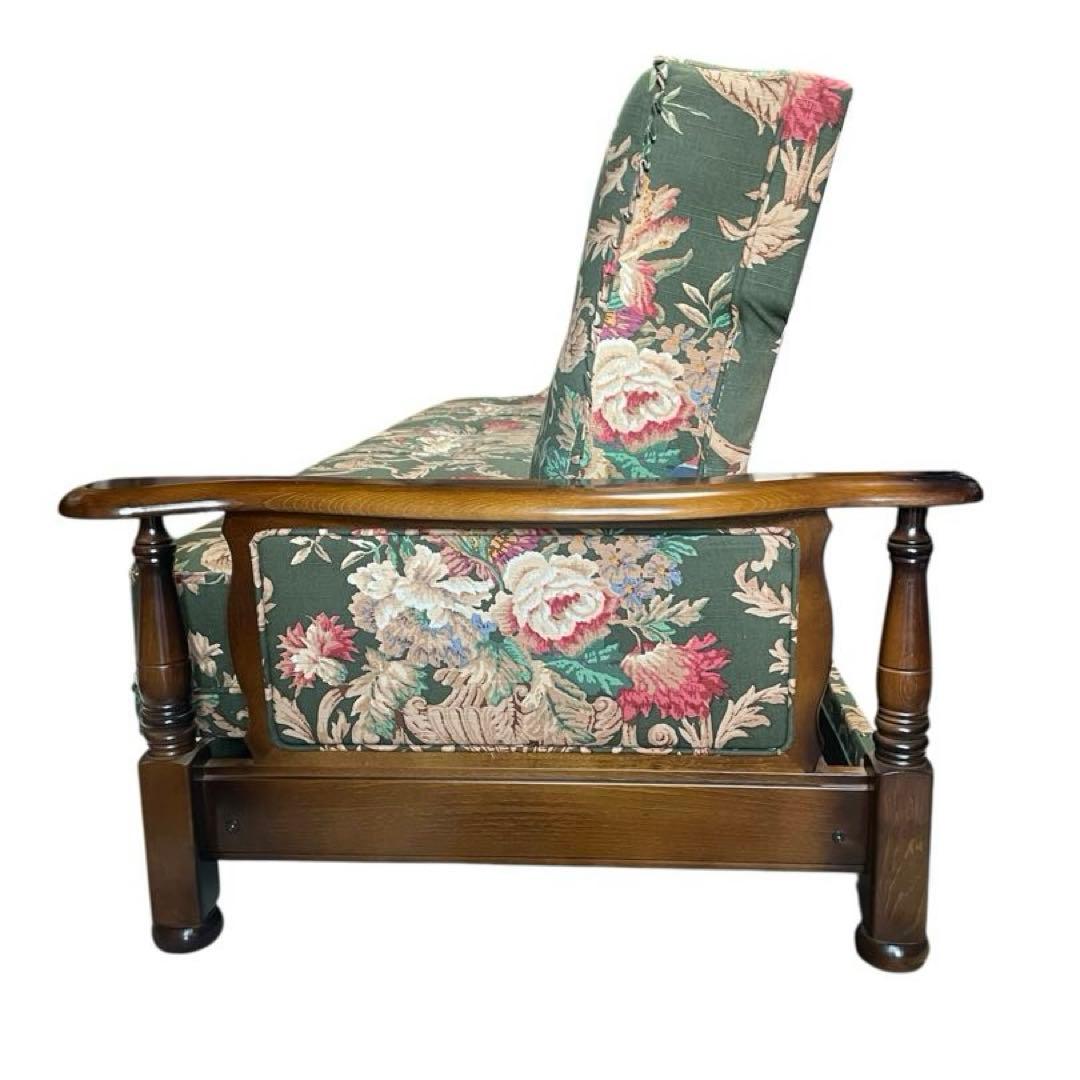 カリモク家具 コロニアル 3人がけ ソファー ベッド