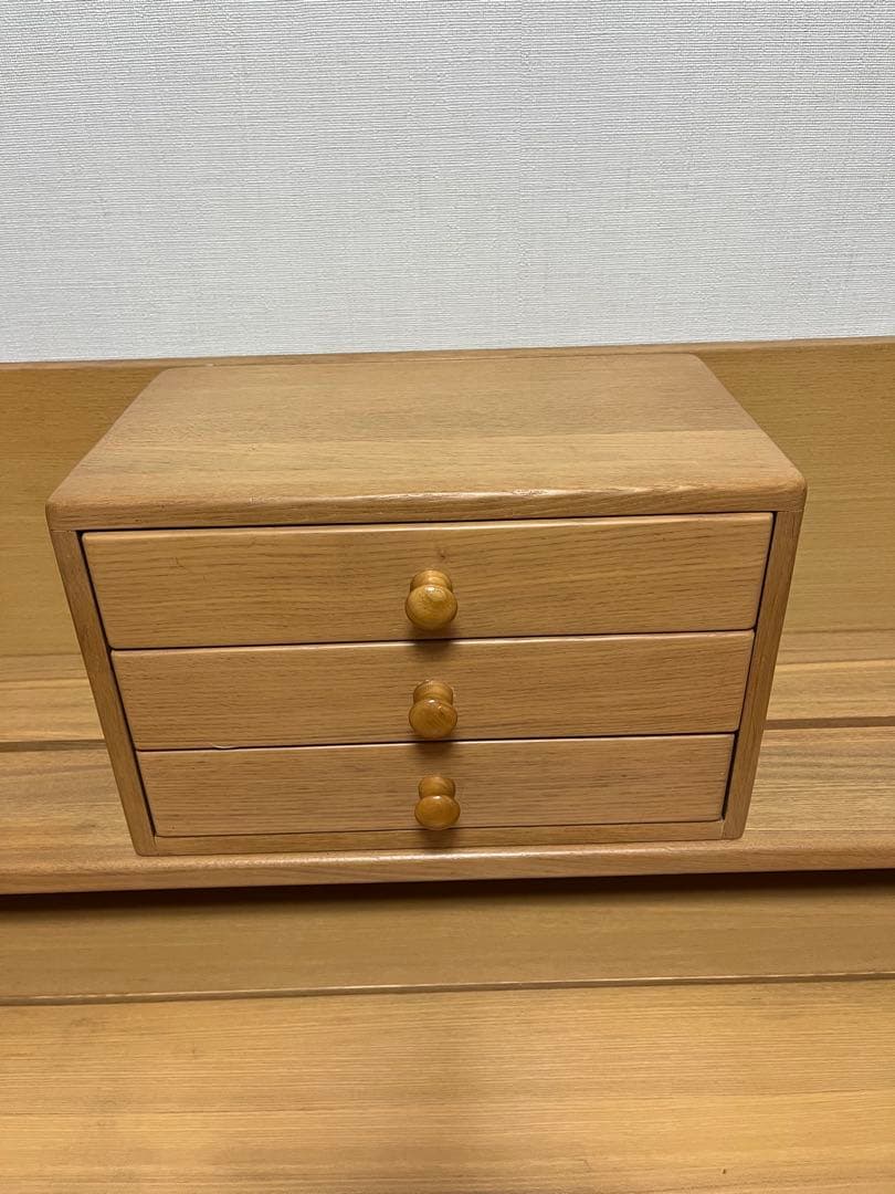 コスガ　学習机(机・上棚・引き出し三点セットの机)