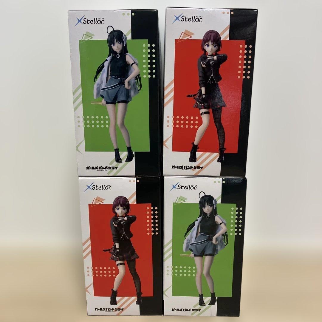 ガールズバンドクライ フィギュア4箱セット XStellar 新品未開封