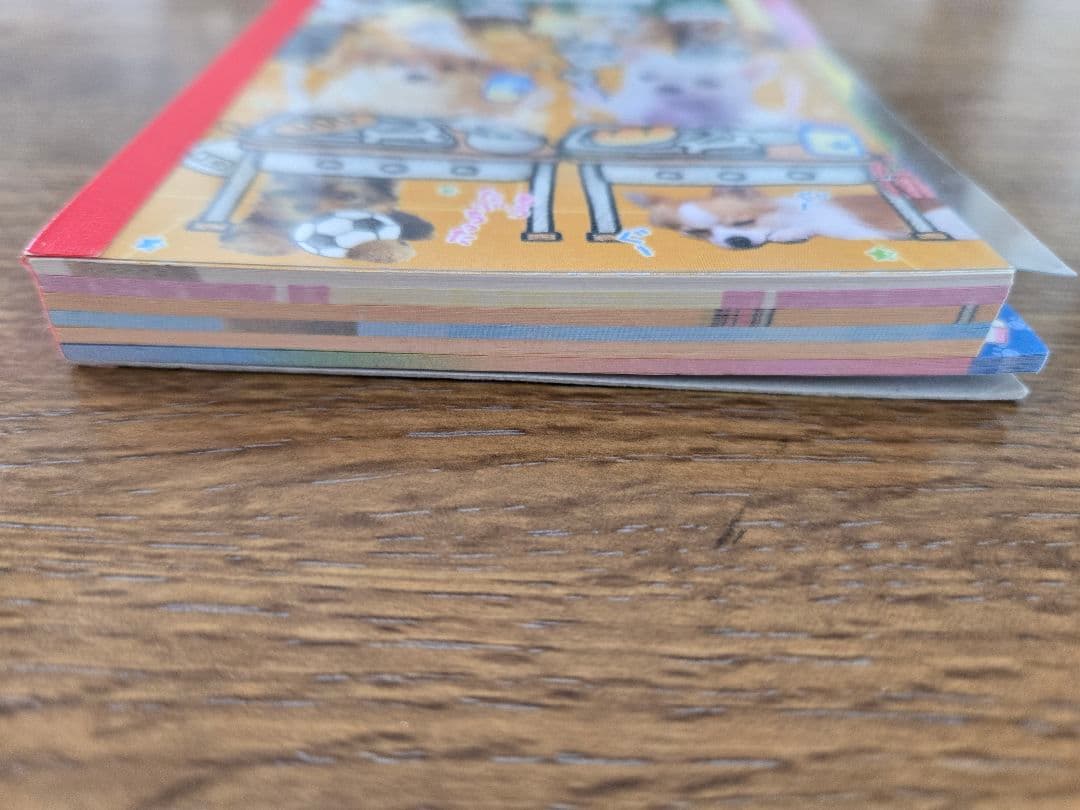 わんころ学校 給食の時間 メモ帳 当時品 平成女児