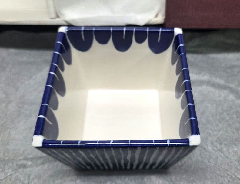 新品 未使用品 辻嘉一 特選和食器揃 用の美 オランダ麦蕎手四方鉢